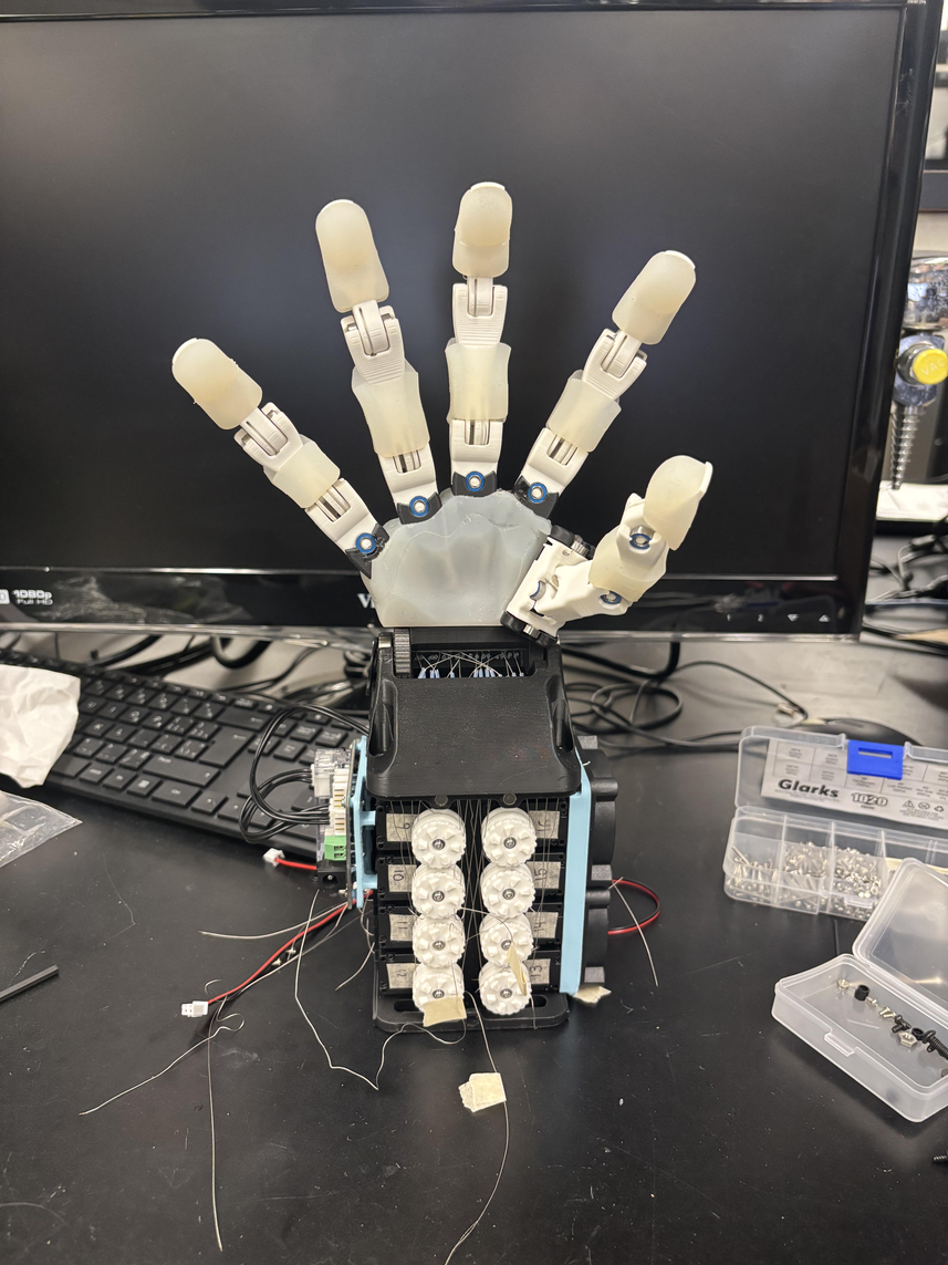 ORCA robotic hand prototype